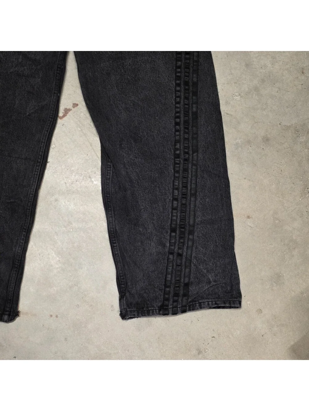 Adidas Adilenium Season 3 Loose Fit Denim Pants Jeans 31 x 31 Black Washed 3 str